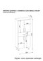 Hanah Home Arizona 4 Kapak Armario de Baño Blanco 59.4x140x31.5 cm